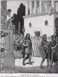 Caractacus in Captivity, illustration from 